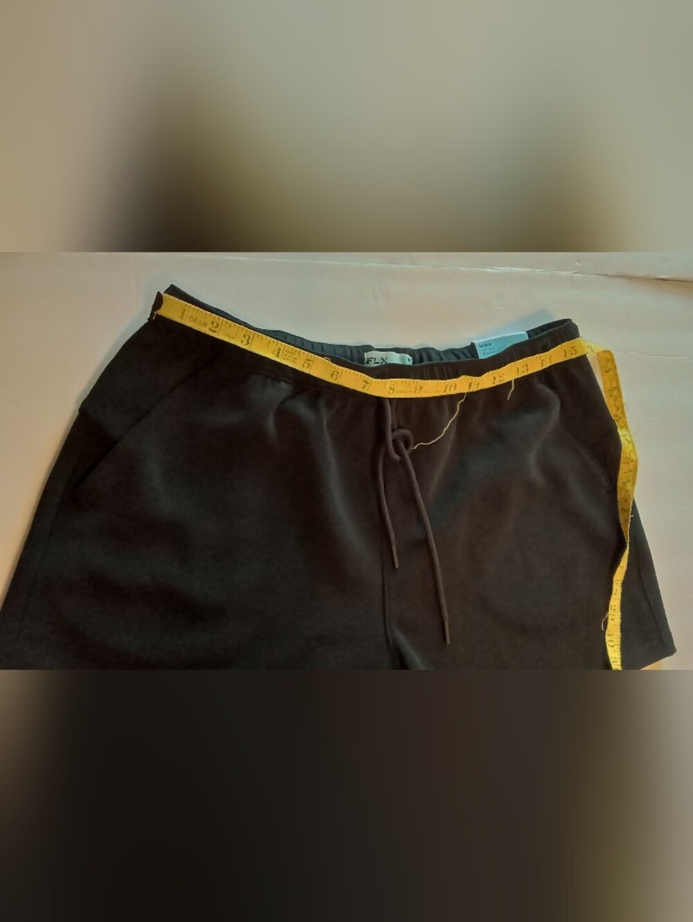 FLX Women's Athletic Drawstring Shorts in Black